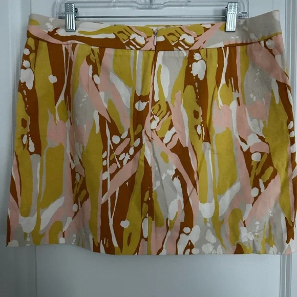 ❤️❤️ 4 for 25$ ❤️❤️ J Crew Linen Skirt.  Size 12 - Picture 3 of 5